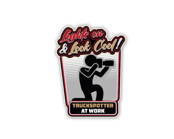 Stickers - Truckspotter at work