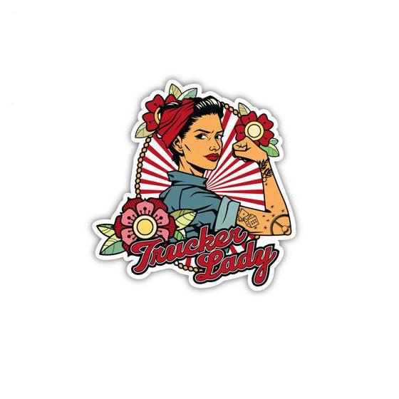 Stickers - Trucker Lady 4