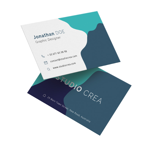 Cartes de visites classiques