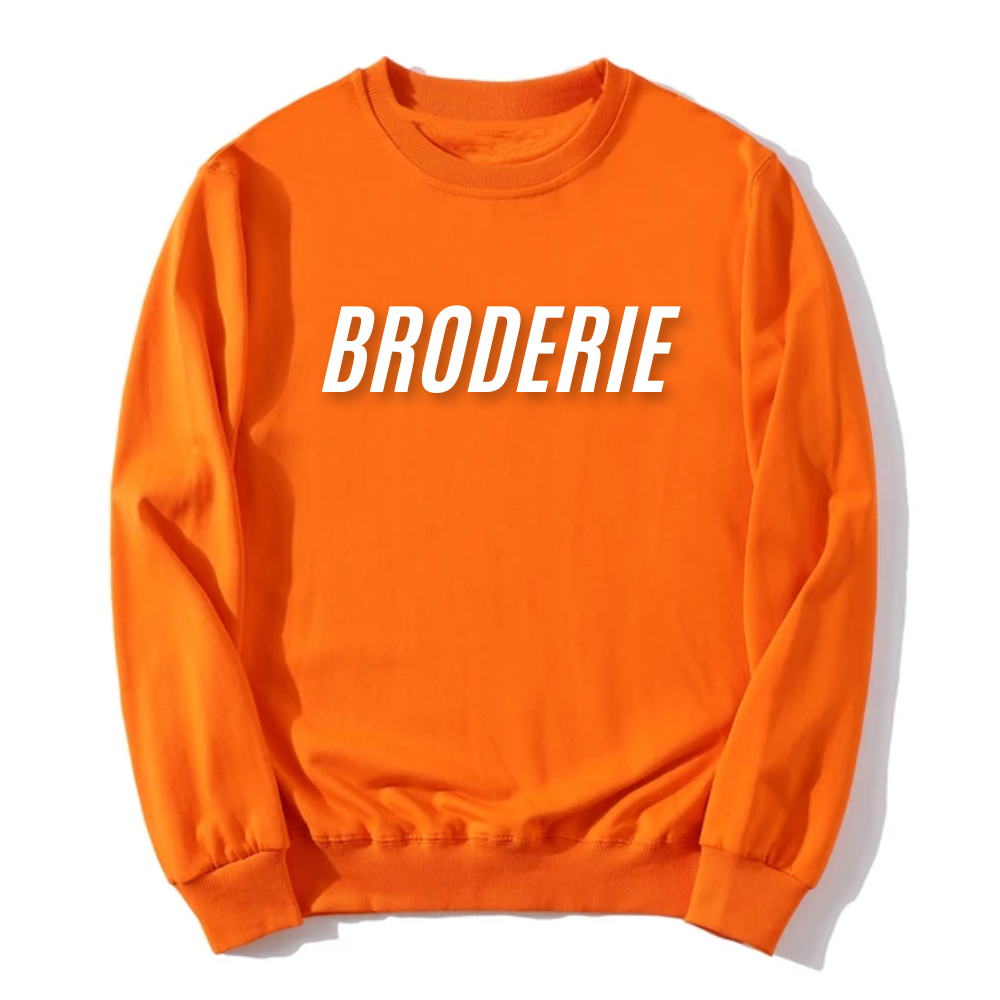 Sweat - broderie personnalisée