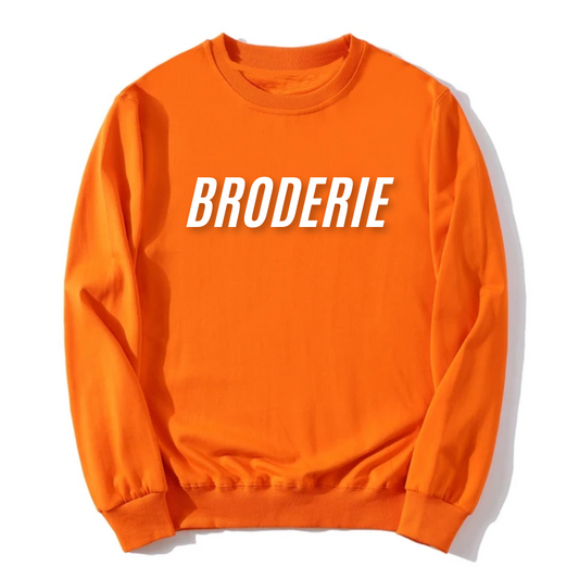 Sweat - broderie personnalisée