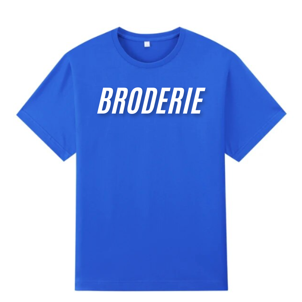 Tee Shirt homme - broderie personnalisée