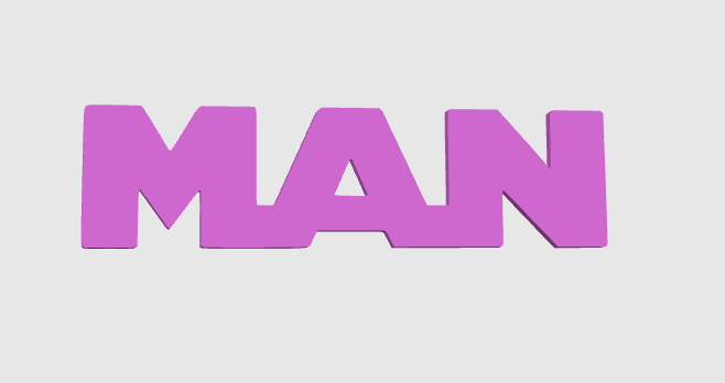 MAN – Logo et décorations uniques pour setup gaming, bureau et camions. Un design moderne et durable pour un style personnalisé