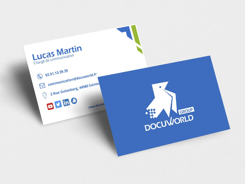 Cartes de visites classiques
