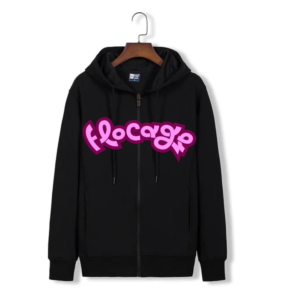 Sweat zip - flocage personnalisé