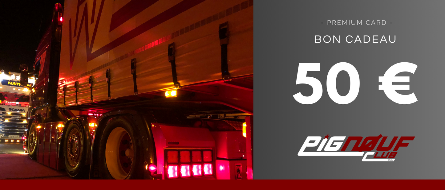 Carte cadeau - Pignouf Club