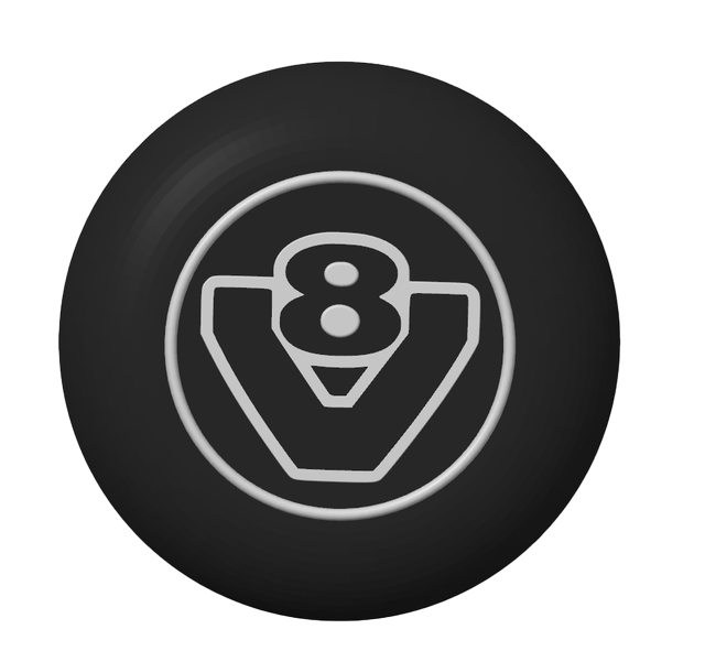 Capot Scania pour volant 53 cm