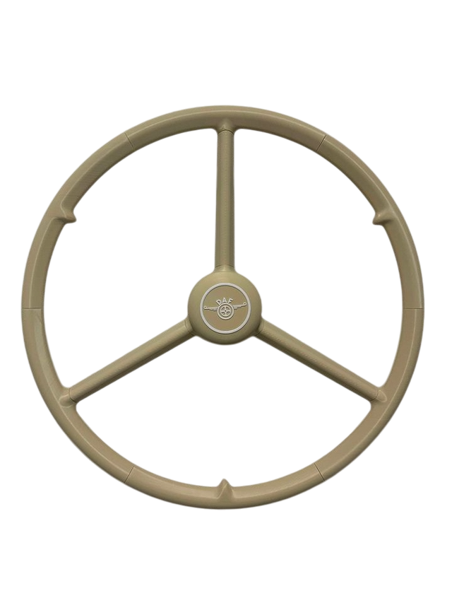Volant 3 branches - Scania Marron