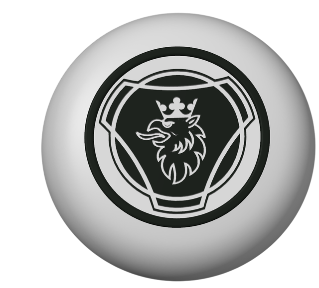 Capot Scania pour volant 50 cm