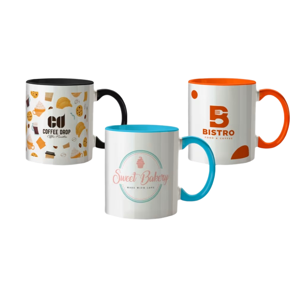 Mug personnalisé couleurs