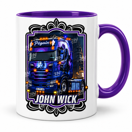 Mug - Scania S - Transports Peguin