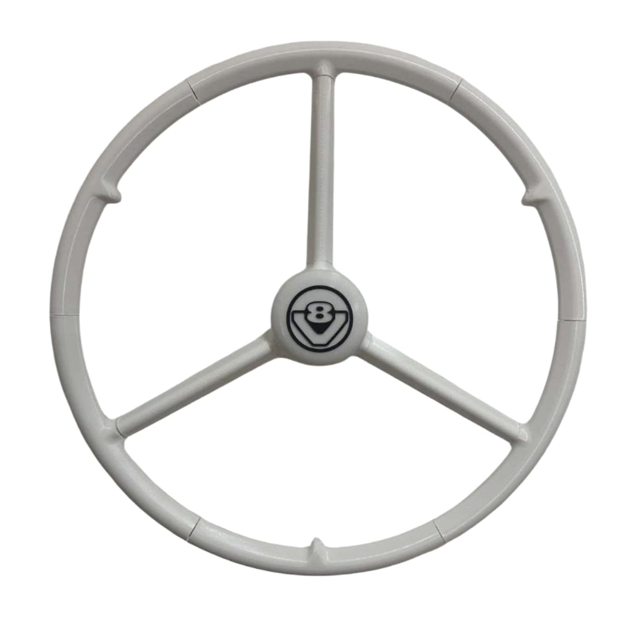 Volant 3 branches 50 - Blanc