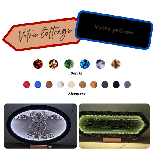 Fond de cabine personnalisé