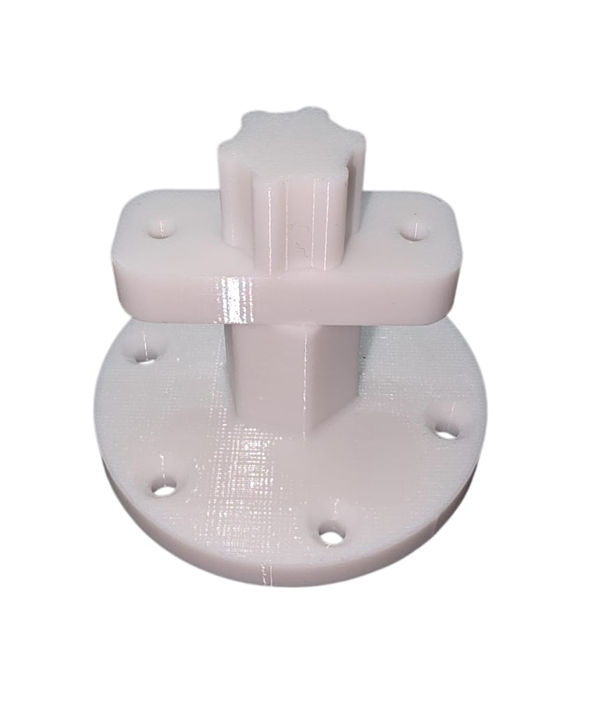 Volant 50 cm Blanc et Branches Noir - V8 SCANIA