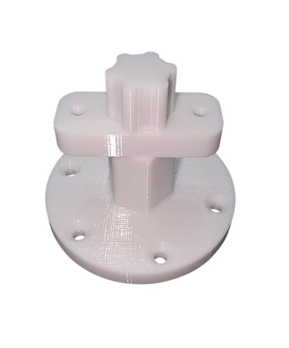 Volant 50 cm Blanc et Branches Noir - V8 SCANIA