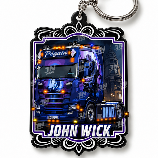 Porte clés - Scania S - Transports Peguin