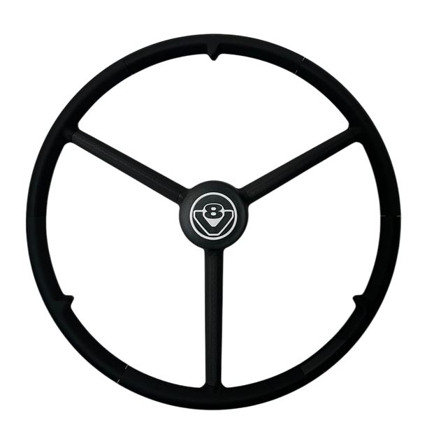 Volant 50cm noir 3 branches V8 SCANIA, Volant de simulation camion, Logitech, Thrustmaster