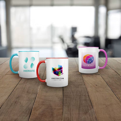 Mug personnalisé couleurs