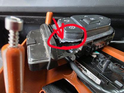 COMMANDES déportées Volant 3 Branches 50cm ou 53cm - Scania Next Génération - Compatibles, NTG, NG