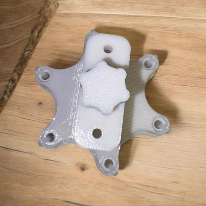 Volant 3 branches, Volant 50 cm Blanc, V8 SCANIA, volant de simulation camion